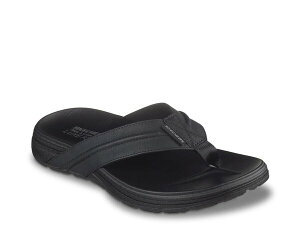 XPb`[Y Y V[Y T_ bNXtBbg Skechers Relaxed Fit Patino Marlee Flip Flop Black ubN
