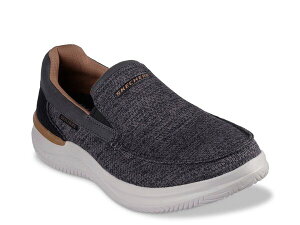 XPb`[Y Y V[Y Xb|E[t@[ bNXtBbg Xj[J[ Skechers Relaxed Fit Hasting Marco Slip-On Sneaker Grey O[