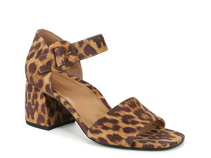 oCIjbN fB[X V[Y T_ Vionic Chardonnay Sandal Brown Leopard Print Suede uE