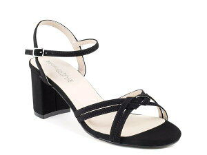 xW~EH[N fB[X V[Y T_ Touch Ups by Benjamin Walk Elle Sandal Black ubN