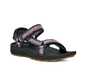 eo fB[X V[Y T_ Teva Hydratrek Sandal Black/Purple Swirl Print ubN