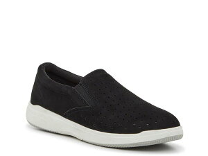 A[X fB[X V[Y Xb|E[t@[ Xj[J[ Earth Nel Slip-On Sneaker Black ubN