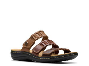N[NX fB[X V[Y T_ Clarks Laurieann Hope Sandal Dark Brown uE