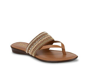 �C�^���A���V���[���[�J�[ ���f�B�[�X �V���[�Y �T���_�� Italian Shoemakers Isolde Sandal Cognac