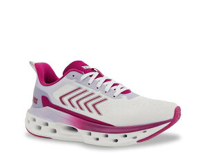 �P�[�X�C�X ���f�B�[�X �V���[�Y �X�j�[�J�[ K-Swiss Melrose Tubes Lite Running Shoe - Women's White/Pink �z���C�g