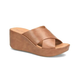 コークス レディース シューズ サンダル Korks Madera II Wedge Sandal Light Brown ブラウン