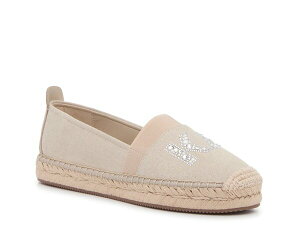 【送料無料】 カール ラガーフェルド レディース スリッポン・ローファー シューズ Manika Espadrille Slip-On Beige