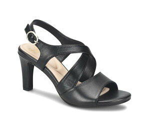 �\�t�g ���f�B�[�X �V���[�Y �T���_�� Sofft Jolene Sandal Black Leather �u���b�N
