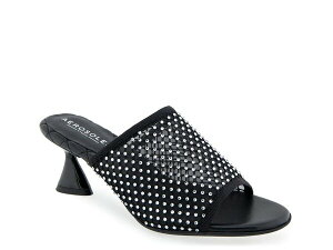 �G�A���\�[���Y ���f�B�[�X �V���[�Y �T���_�� Aerosoles Jamila Sandal Black �u���b�N