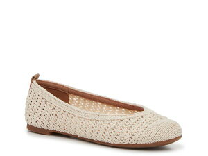 ���b�L�[�u�����h ���f�B�[�X �V���[�Y �p���v�X Lucky Brand Evalou Ballet Flat Off White �I�t�z���C�g