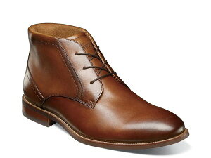 yz t[VC Y u[cECu[c V[Y Rucci Plain Toe Chukka Boot Cognac