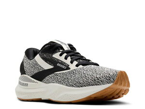 �u���b�N�X �����Y �V���[�Y �X�j�[�J�[ Brooks Adrenaline GTS 24 Running Shoe - Men's White/Black Speckled �z���C�g