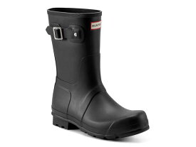 【送料無料】 ハンター メンズ ブーツ・レインブーツ シューズ Original Short Rain Boot - Men's Black