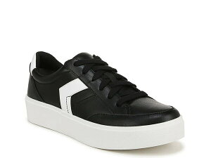 hN^[EV[ fB[X V[Y Xj[J[ [X Dr. Scholl's Madison Lace Sneaker - Women's Black/White zCg