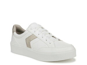 hN^[EV[ fB[X V[Y Xj[J[ [X Dr. Scholl's Madison Lace Sneaker - Women's White/Gold Synthetic zCg