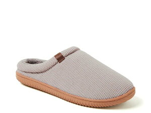 fBAtH[Y Y V[Y T_ Dearfoams Case Clog Slipper - Men's Grey O[