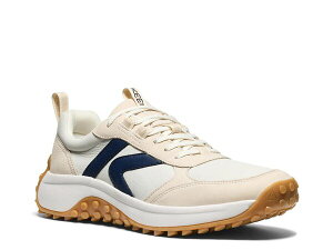 L[ Y V[Y Xj[J[ Keen KS86 Sneaker - Men's Ivory/Beige/Navy AC{[
