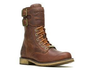 �n�[���[�_�r�b�h�\�� �����Y �V���[�Y �u�[�c�E���C���u�[�c ���B���e�[�W �g�[�� �u�[�c Harley-Davidson Vintage Moto Tall Boot Dark Brown �u���E��