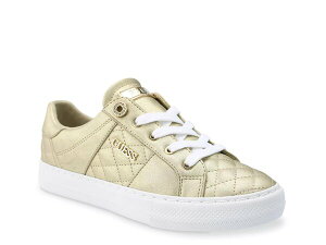 QX fB[X V[Y Xj[J[ Guess Loven Sneaker Gold Metallic S[h