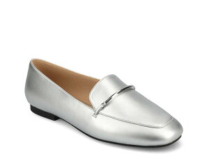 W[j[ fB[X V[Y Xb|E[t@[ Journee Wrenn Loafer Silver Metallic Vo[