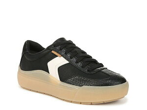 hN^[EV[ fB[X V[Y Xj[J[ vbgtH[ Dr. Scholl's Time Off Win Platform Sneaker Black ubN
