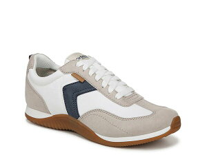 hN^[EV[ fB[X V[Y Xj[J[ Dr. Scholl's Good Ole Days Sneaker - Women's White/Navy/Grey zCg