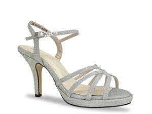 xW~EH[N fB[X V[Y T_ vbgtH[ Touch Ups by Benjamin Walk Mae Platform Sandal Silver Metallic Vo[