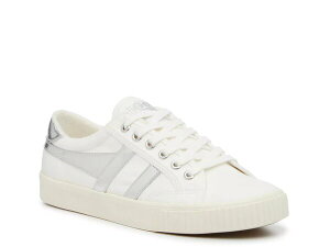 S fB[X V[Y Xj[J[ ejX Gola Tennis Mark Cox Sneaker - Women's White/Silver Metallic