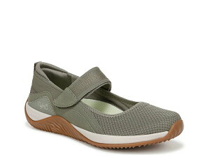 ���C�J ���f�B�[�X �V���[�Y �X���b�|���E���[�t�@�[ Ryka Echo Mary Jane Olive Green �O���[��