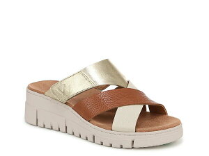 oCIjbN fB[X V[Y T_ Vionic Uptown Sunset Sandal Tan/Gold Leather ^