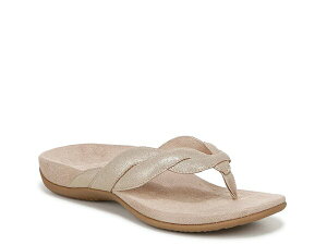 oCIjbN fB[X V[Y T_ Vionic Bella Braid Sandal Gold Leather S[h