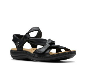 N[NX fB[X V[Y T_ Clarks Laurieann Bell Sandal Black ubN