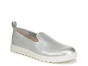 oCIjbN fB[X V[Y Xb|E[t@[ Vionic Uptown Willa Slip-On Silver Metallic Leather Vo[