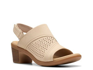 N[NX fB[X V[Y T_ Clarks Emily Mist Sandal Sand Nubuck Th