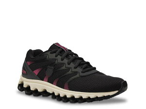�P�[�X�C�X ���f�B�[�X �V���[�Y �X�j�[�J�[ K-Swiss Tubes 200 Running Shoe - Women's Black/Raspberry �u���b�N