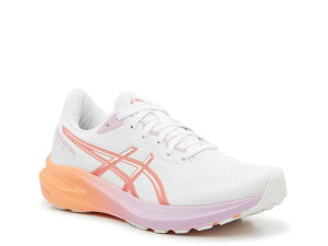 AVbNX fB[X V[Y Xj[J[ ASICS GT-1000 13 Running Shoe - Women's White/Orange zCg