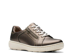 N[NX fB[X V[Y Xj[J[ Clarks Caroline Janna Sneaker Bronze
