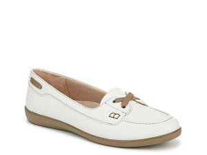 CtXgCh fB[X V[Y fbLV[Y LifeStride Nautical Boat Shoe White/Tan zCg