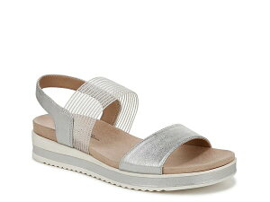 ���C�t�X�g���C�h ���f�B�[�X �V���[�Y �T���_�� LifeStride Zing Wedge Sandal Silver Metallic �V���o�[