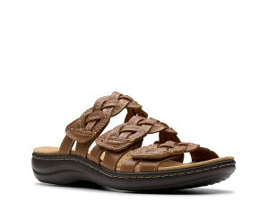N[NX fB[X V[Y T_ Tan Leather Clarks Laurieann Rio Sandal