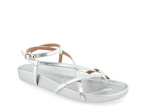 �G�A���\�[���Y ���f�B�[�X �V���[�Y �T���_�� �v���b�g�t�H�[�� Aerosoles Leera Platform Sandal Grey �O���[