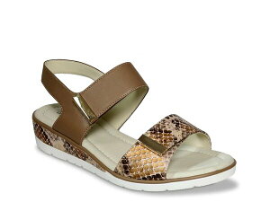 �_�C�r�b�h�e�C�g ���f�B�[�X �V���[�Y �T���_�� David Tate Civic Wedge Sandal Taupe �g�[�v