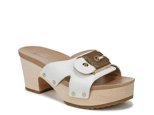 �h�N�^�[�E�V���[�� ���f�B�[�X �V���[�Y �T���_�� �v���b�g�t�H�[�� Dr. Scholl's Original Max Too Platform Sandal White �z���C�g