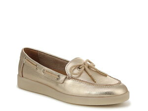i`CU[ fB[X V[Y fbLV[Y Naturalizer Keel Boat Shoe Gold Metallic S[h