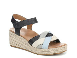 oCIjbN fB[X V[Y T_ Vionic Saratoga Espadrille Wedge Sandal Blue u[