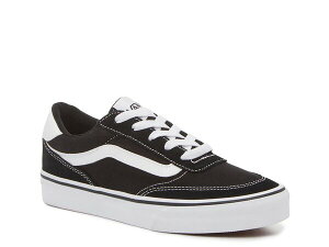 oY fB[X V[Y Xj[J[ Vans Brooklyn Sneaker - Women's Black/White zCg