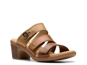 N[NX fB[X V[Y T_ Clarks Emily Adella Sandal Brown/Multicolor uE