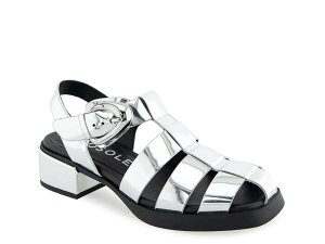 �G�A���\�[���Y ���f�B�[�X �V���[�Y �T���_�� Aerosoles Dapper Sandal Silver Metallic �V���o�[