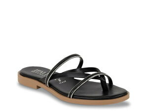 �C�^���A���V���[���[�J�[ ���f�B�[�X �V���[�Y �T���_�� Italian Shoemakers Liesel Sandal Black �u���b�N