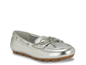 QX fB[X V[Y Xb|E[t@[ Guess Lavonta Loafer Silver Metallic Vo[